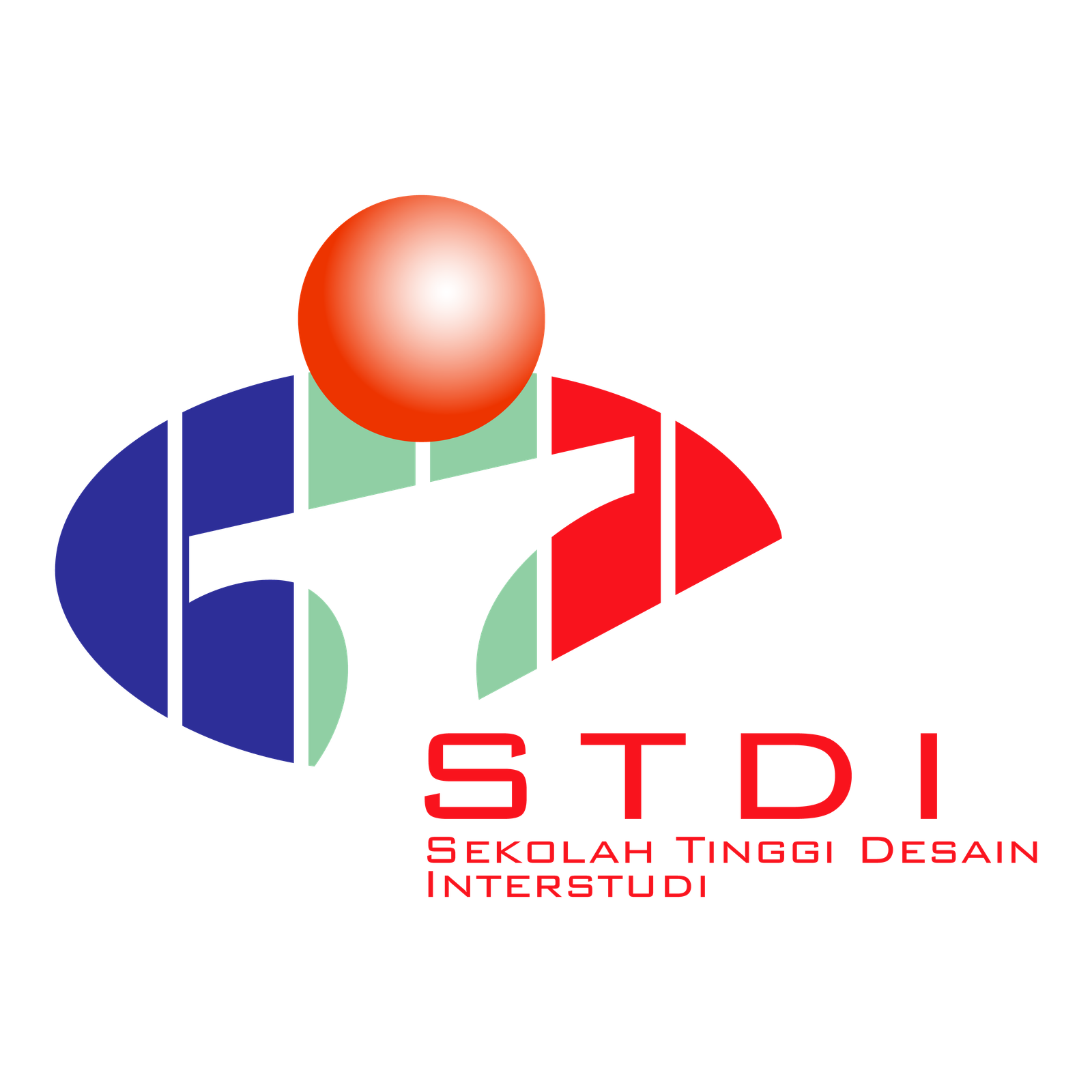Logo Sekolah Tinggi Desain Interstudi